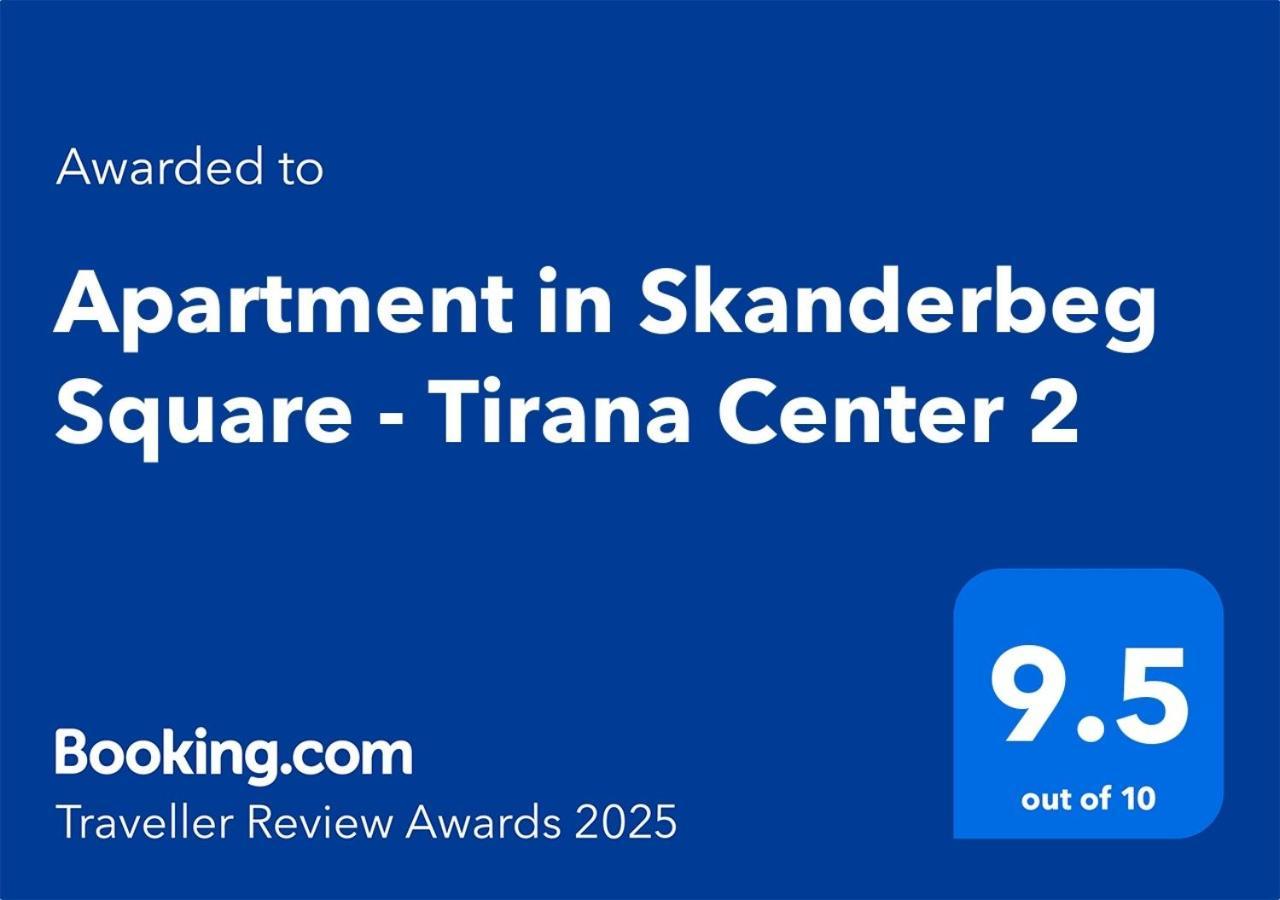 Apartment In Skanderbeg Square - Tirana Center 2 מראה חיצוני תמונה